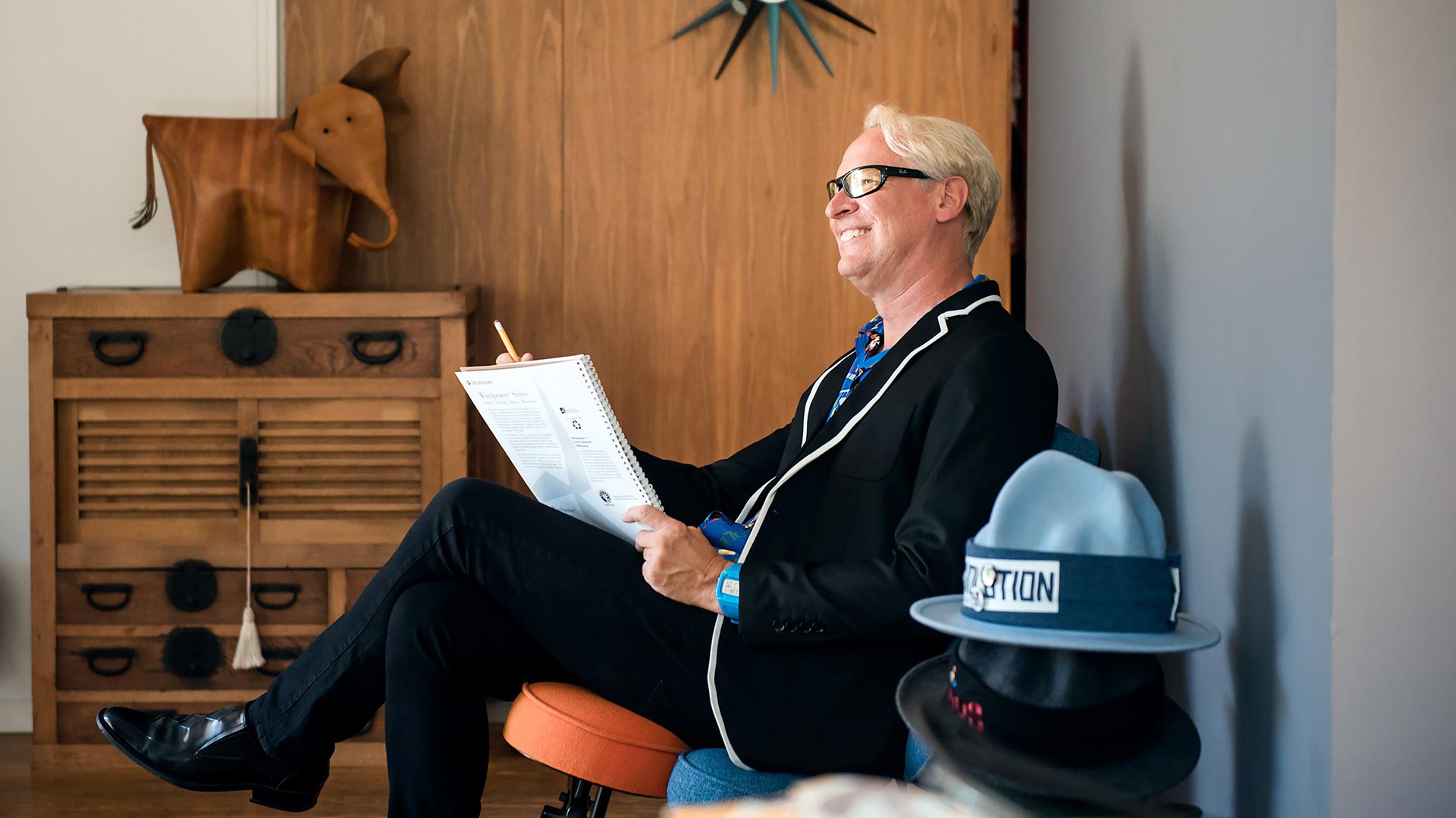 Artist Josh Agle, aka SHAG