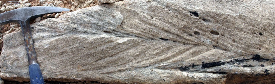 Herringbone in sandstone