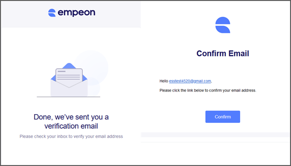 Verify your email