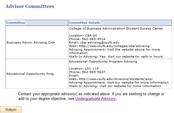 image of the students assigned committees and committee deta