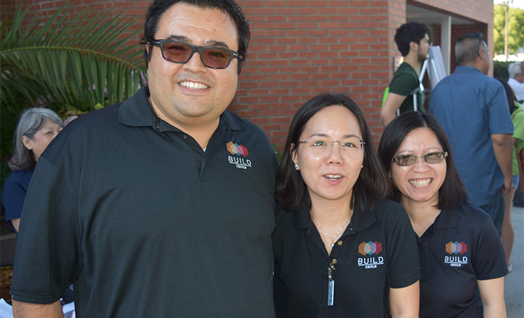 Drs. Arturo Zavala, Panda Marayong and Kim Vu, CSULB BUILD m