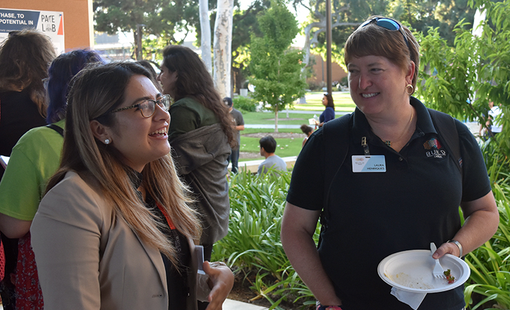 Year Three Scholar Genesis Esqueda shares her research with 