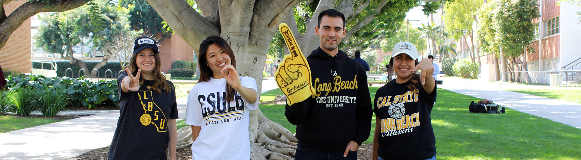 students smiling
