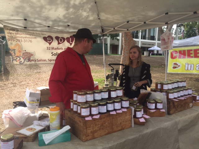 Farmer's Market booth 