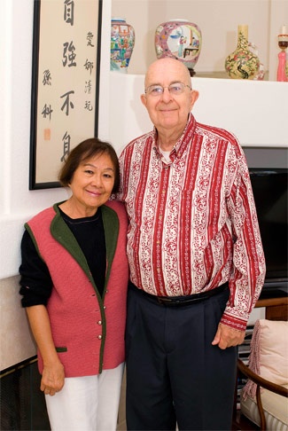 Dr. Les Wynston and his wife