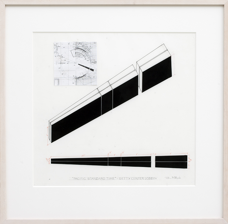 irwin_wedge_pst.jpg Black and white drawing by artist Robert Irwin