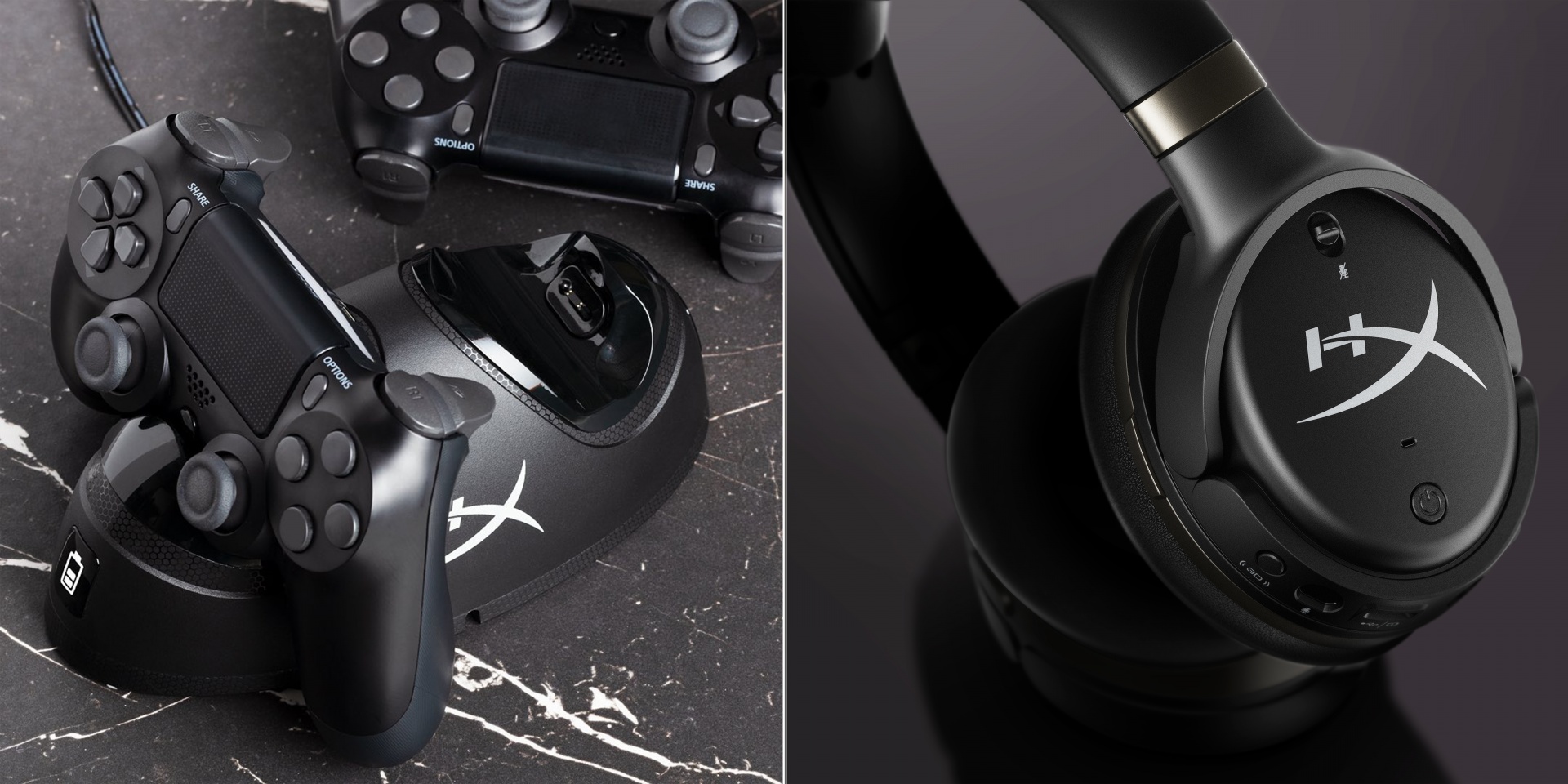 PS4 charger and headset design by Jimmy Huynh