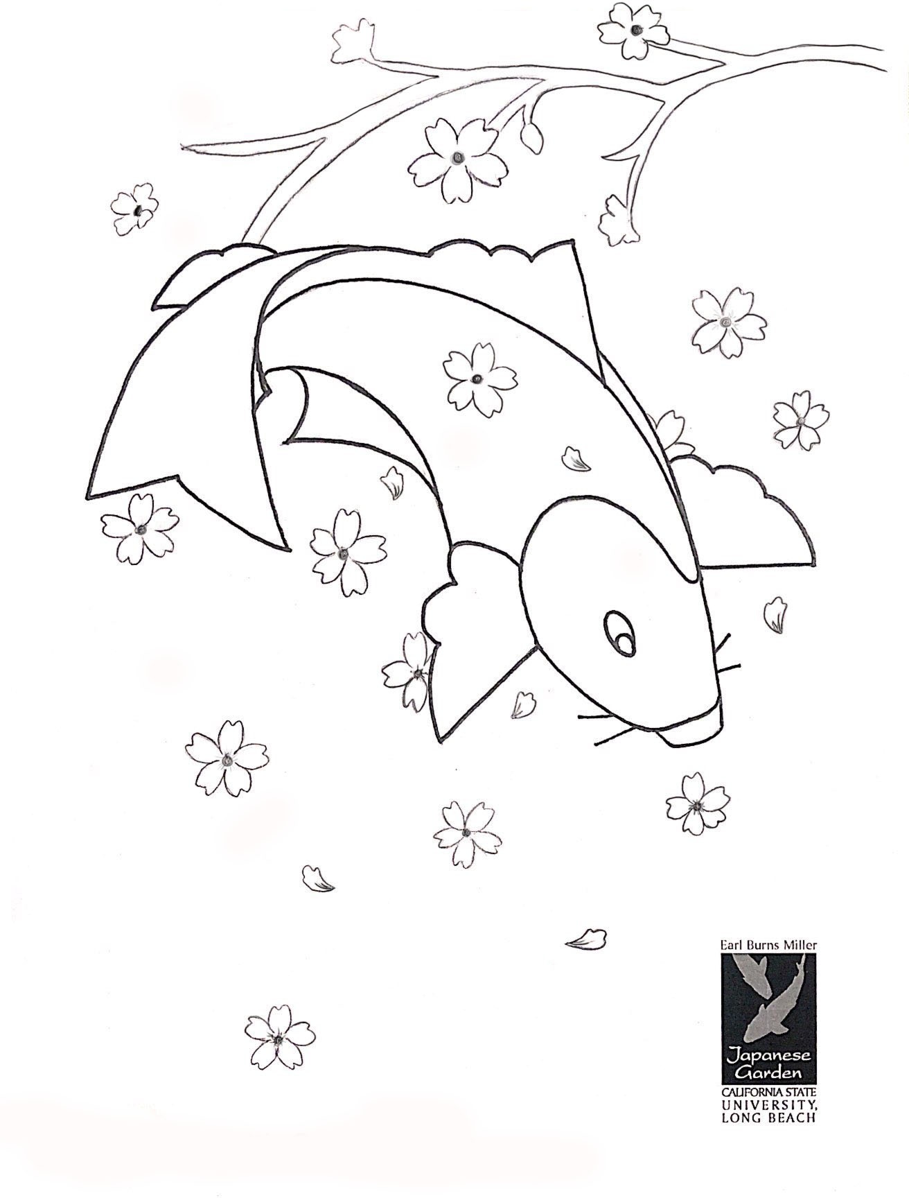 Pyramid coloring page