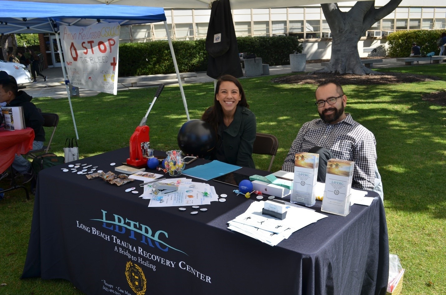 clinicians from the Long Beach Trauma Recovery Center