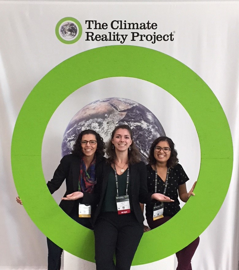 CSULB staff and alum at climate reality training