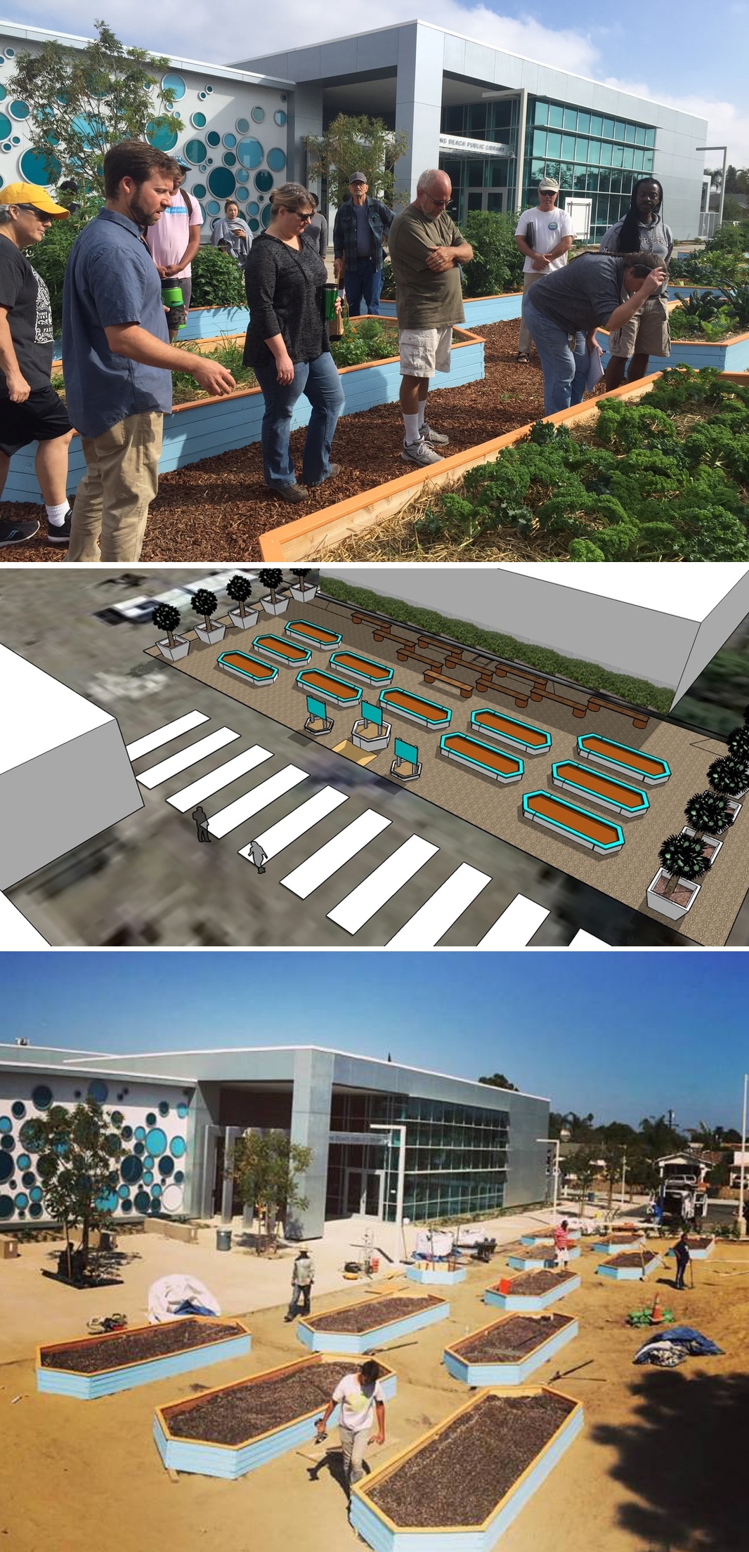 library_gardens-combined.jpg Michelle Obama Long Beach Public Library Community Garden