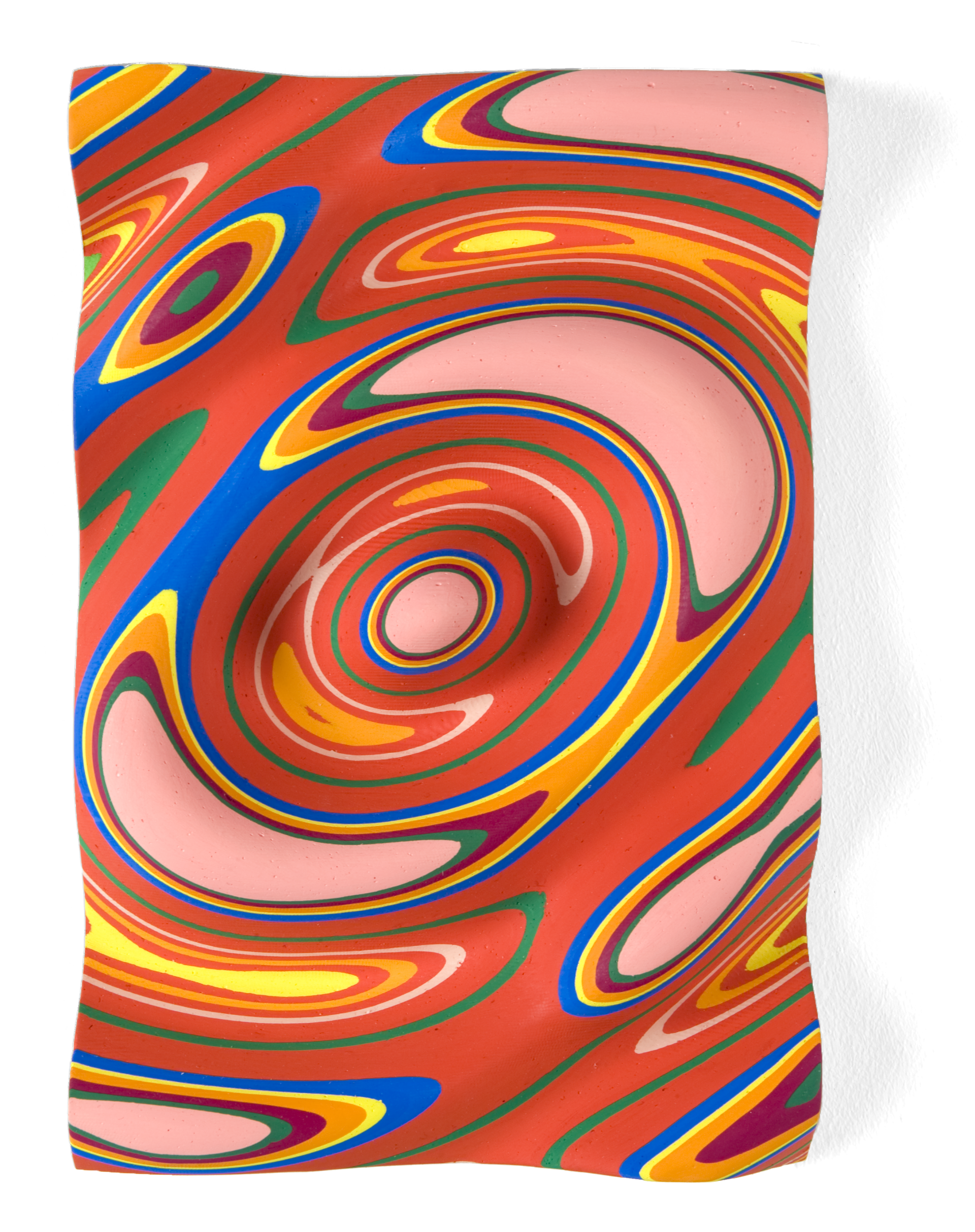 lil_hurricane_w-o.png diagonal carved paint artwork called Lil' Hurricane by Linda