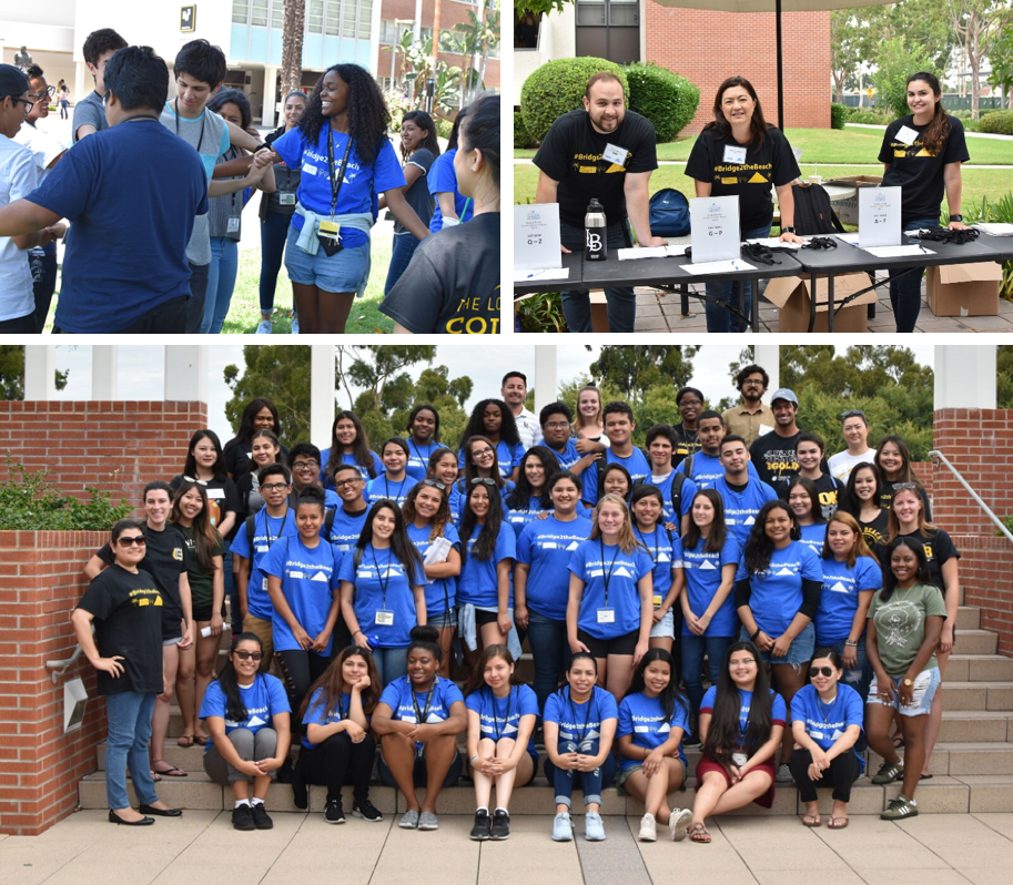 Group of CSULB students and staff