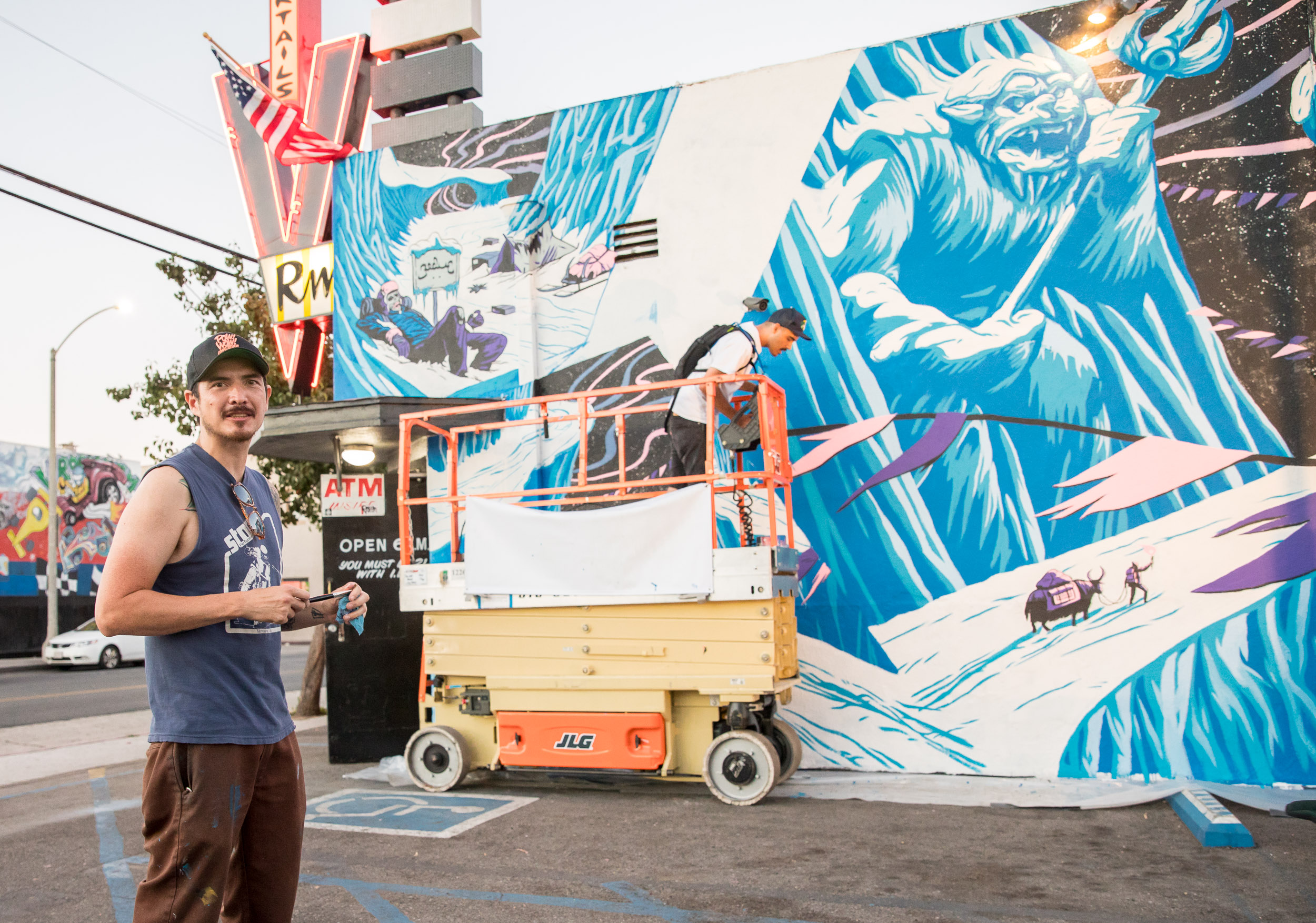 long_beach_pow_wow_1.jpg The Draculas complete POW WOW! mural