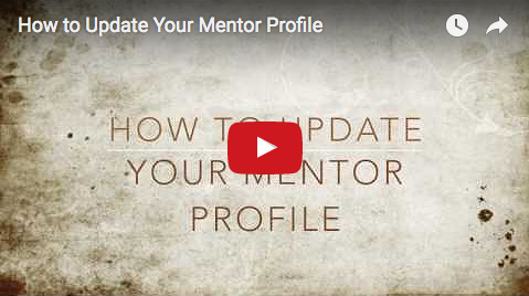 How to Update Your Mentor Profile Video