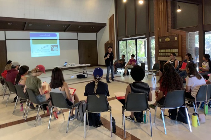 metric_camp_fire_2019_presentation.jpg presentation by Career Development Center