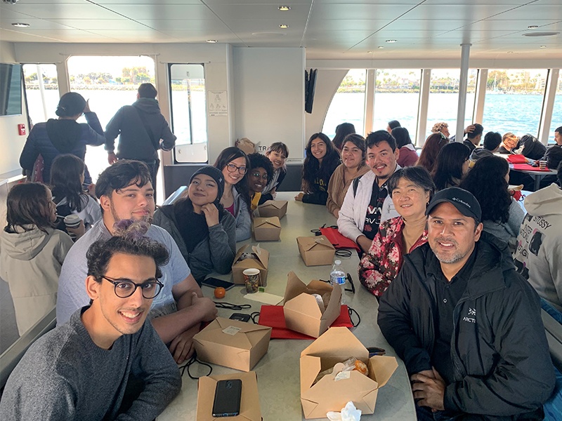 Port of Long Beach tour group