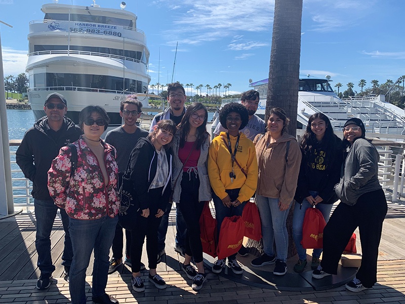 Port of Long Beach tour group