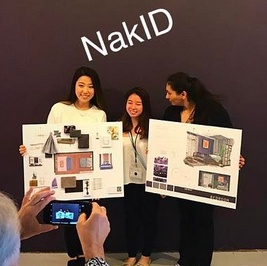 nakid.jpg Team NakID, Kelly Kim, Phuong Lam, and Arghavan Ozmaie