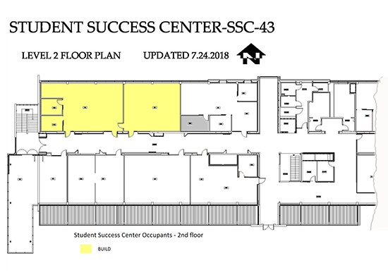 New location for BUILD Center and staff offices in the Stude