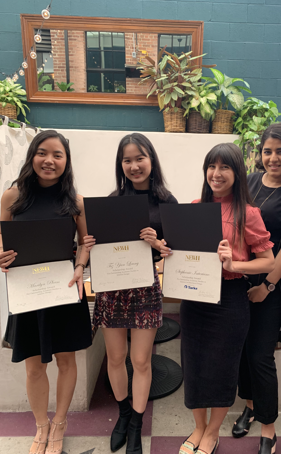 Marilyn Pham, Joyce Leung, and Stephanie Interiano