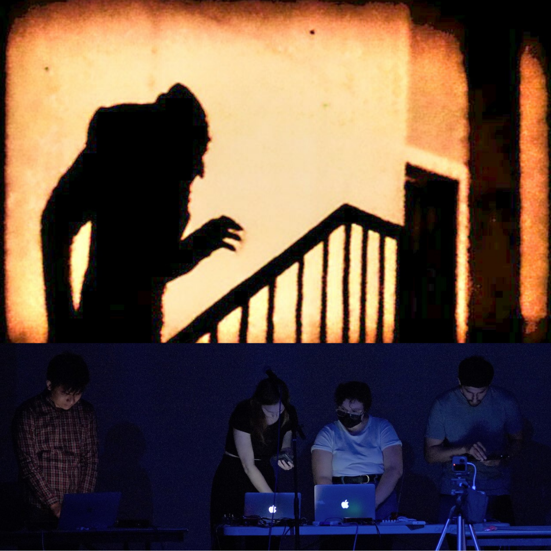 nosferatu still and laptop ensemble group