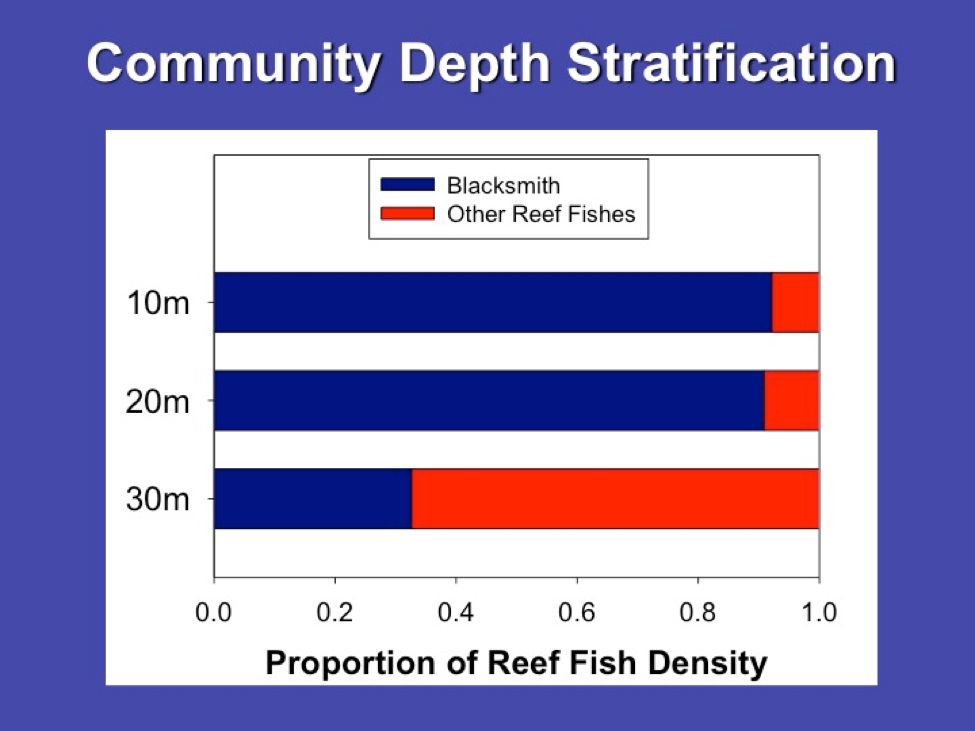 Fig. 12. community depth stratification