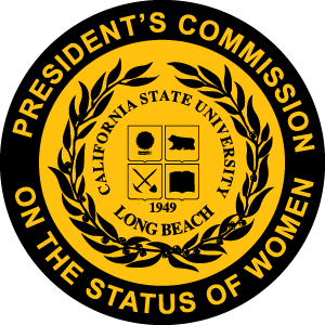 pcsw_seal_3.png CSULB President's Commission on the Status of Women logo
