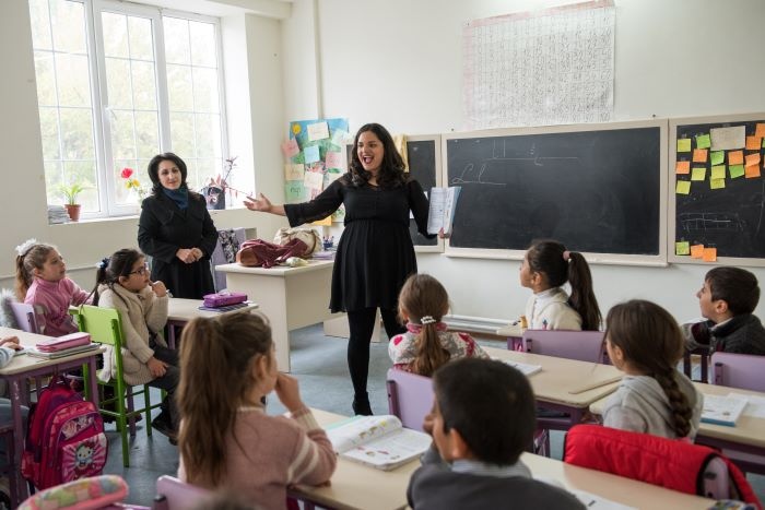 Classroom in Armenia