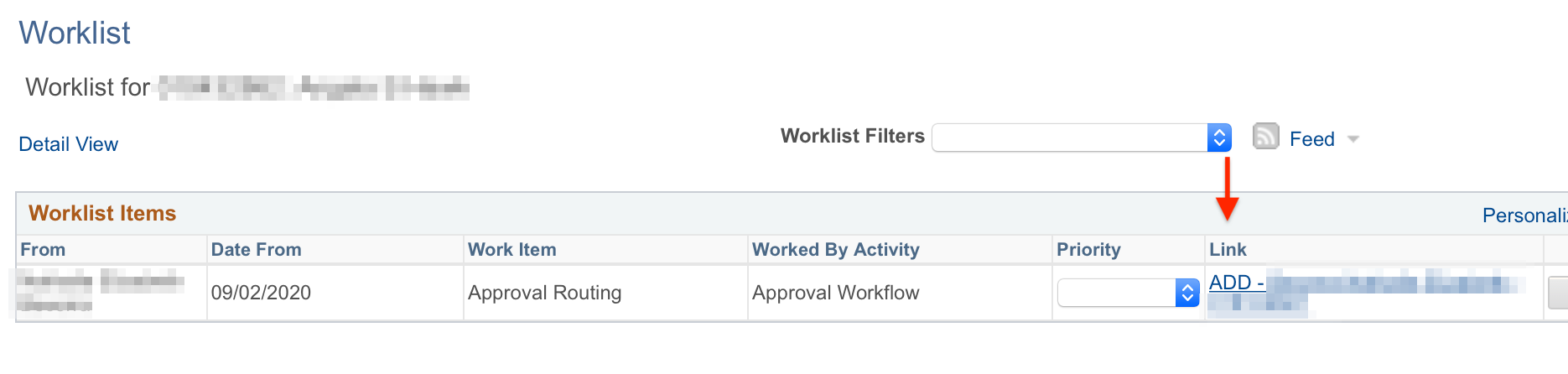 permissiontoadd-faculty3.png Screenshot of Worklist and Link column