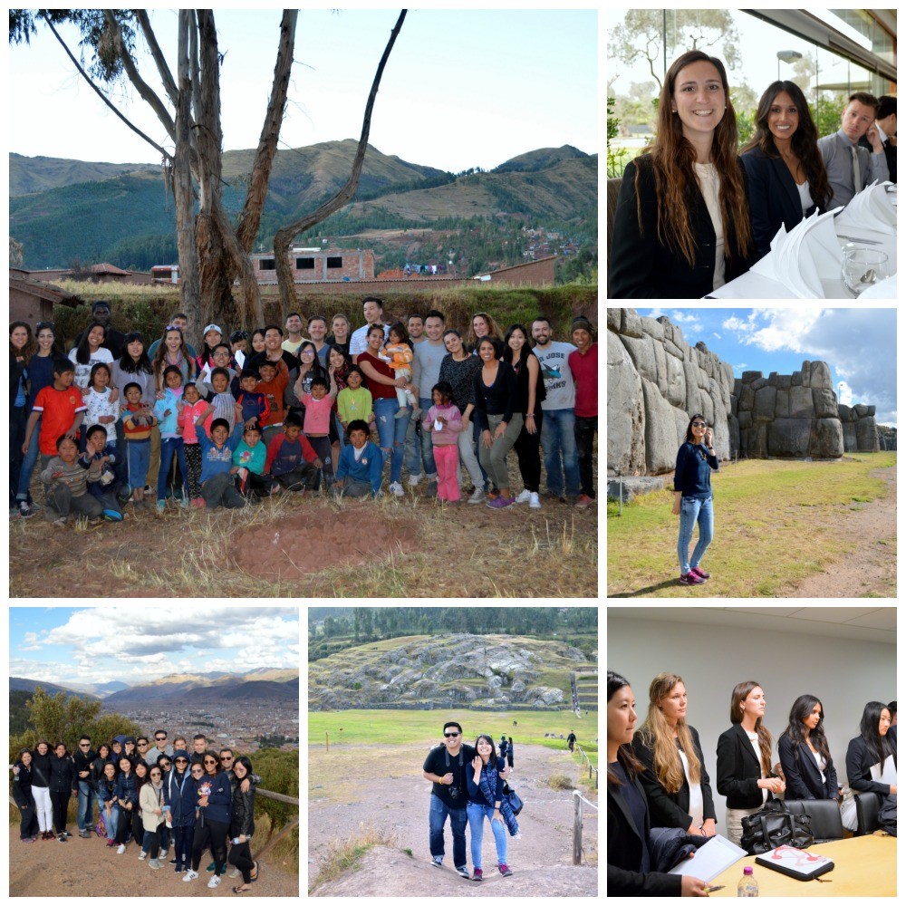 Students in Peru