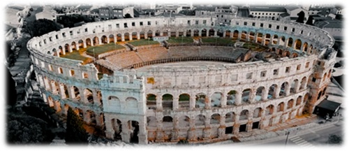 colisem in Pola (now Pula)