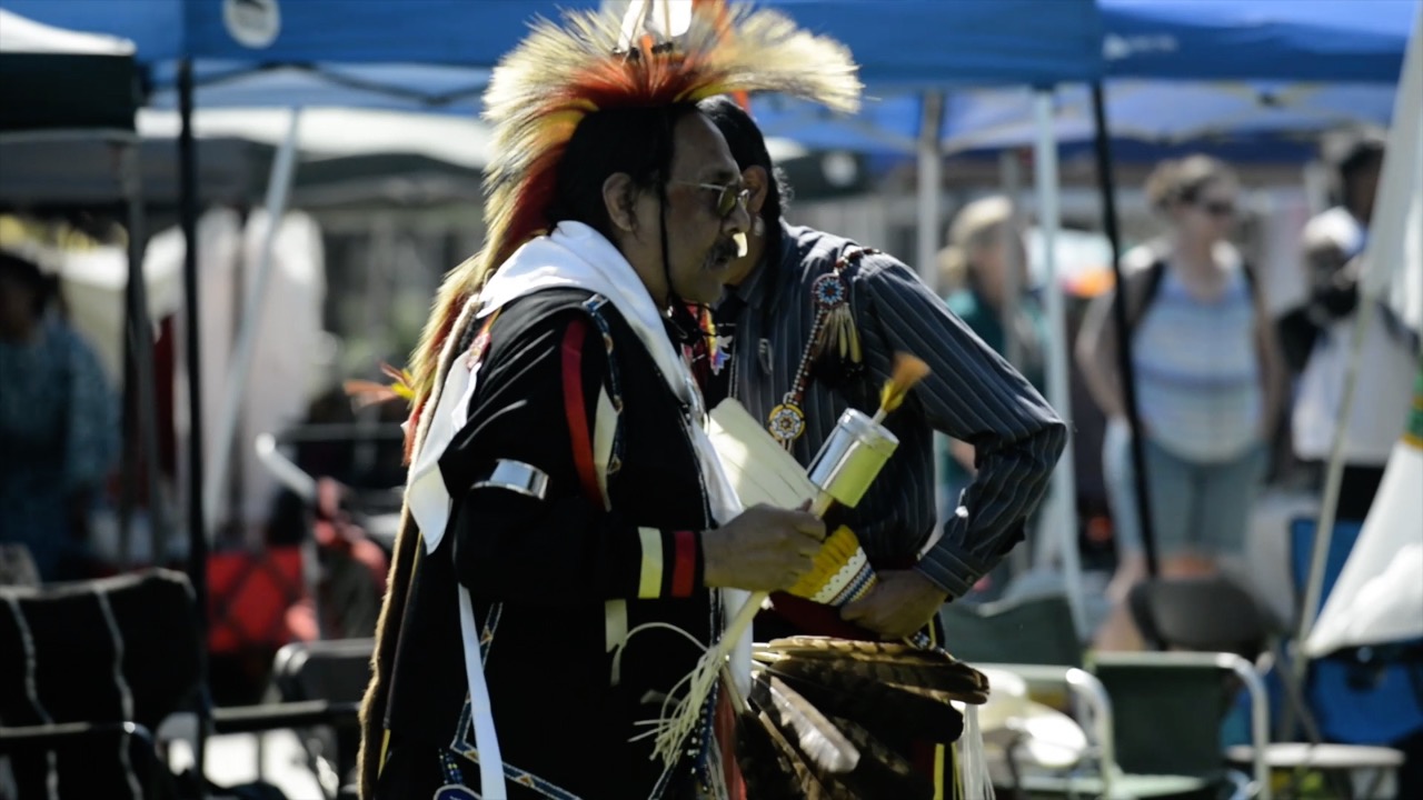Scenes from the Annual Pow-Wow held on campus.