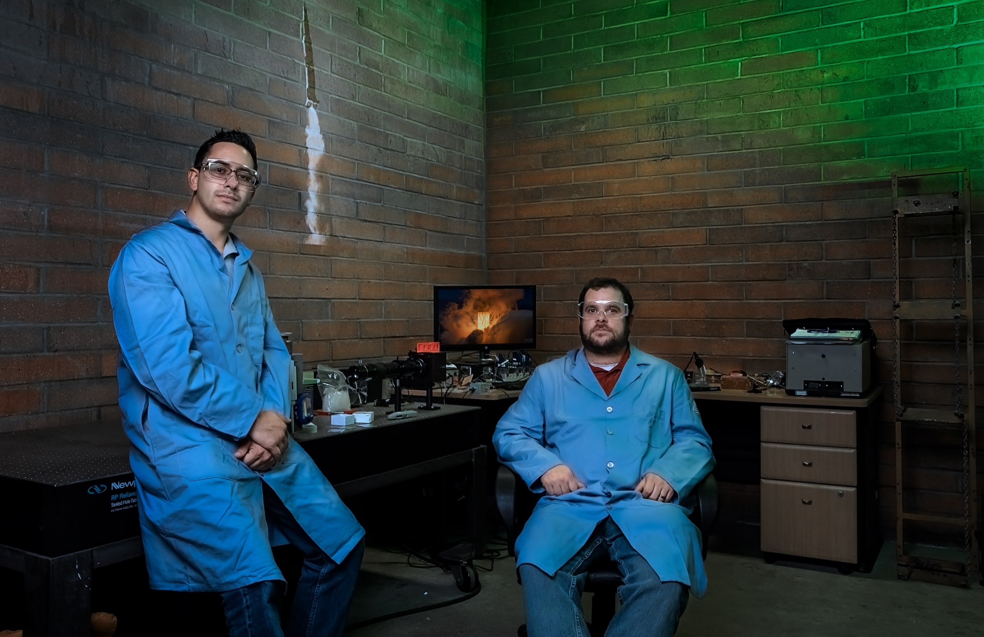 professor_kalman_and_david_ramirez.jpg Professor Kalman and Student David Ramirez