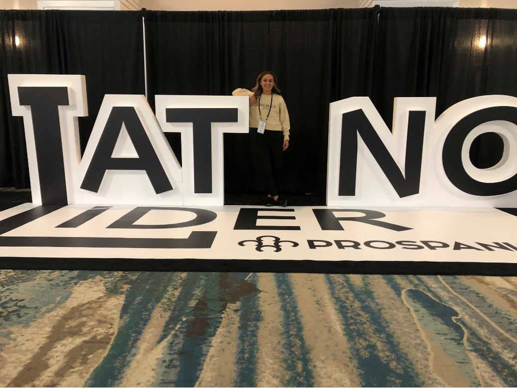 prospanica.png Kaelyn Posing with a Sign