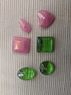 Resin art charms