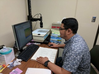 Rudolf Cheong during his summer 2017 internship at UCI