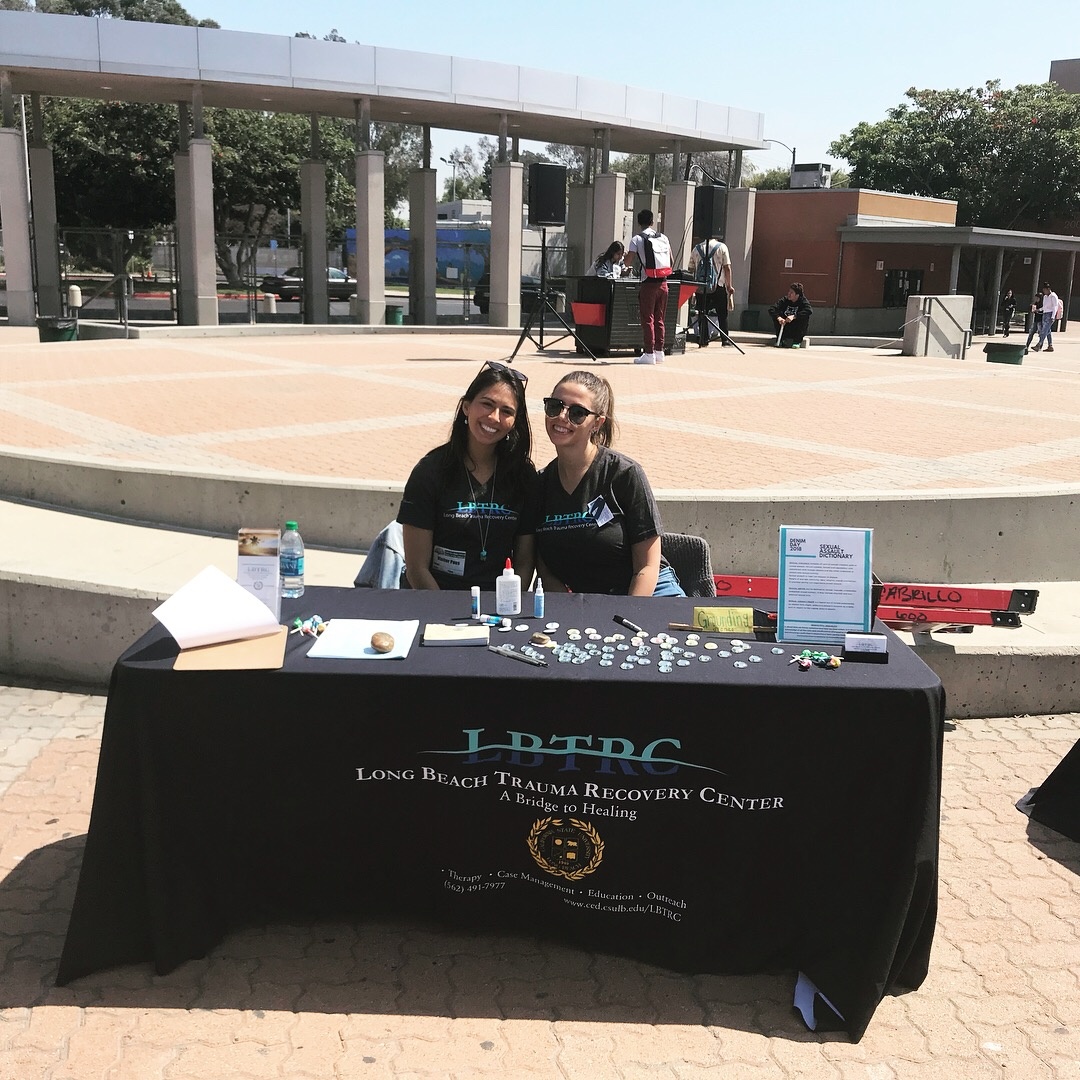 sarahandcamille.jpg LBTRC Staff at Outreach Event