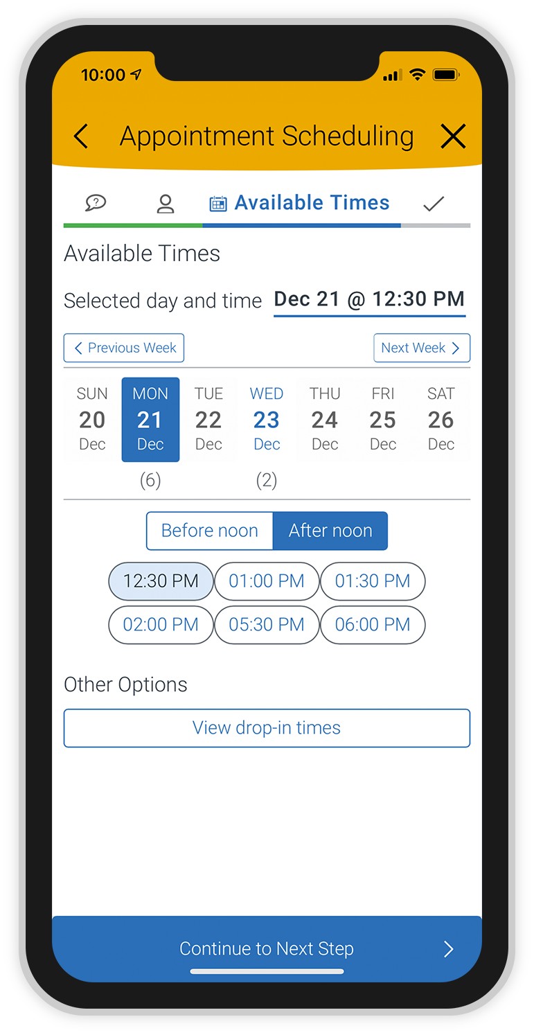 screen-schedule_appointment-10.png Screenshot of Available Times page