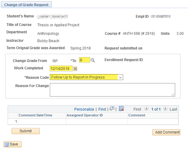 screen_shot_onl_chg_of_grade10.png Screenshot of the Change of Grade Request page in the Facul