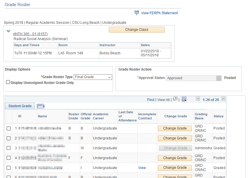 screen_shot_onl_chg_of_grade2.png Screenshot of the Grade Roster in Faculty Center