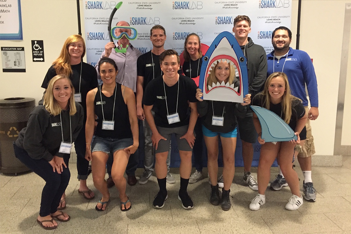 Dr. Chris Lowe and the CSULB Shark Lab team