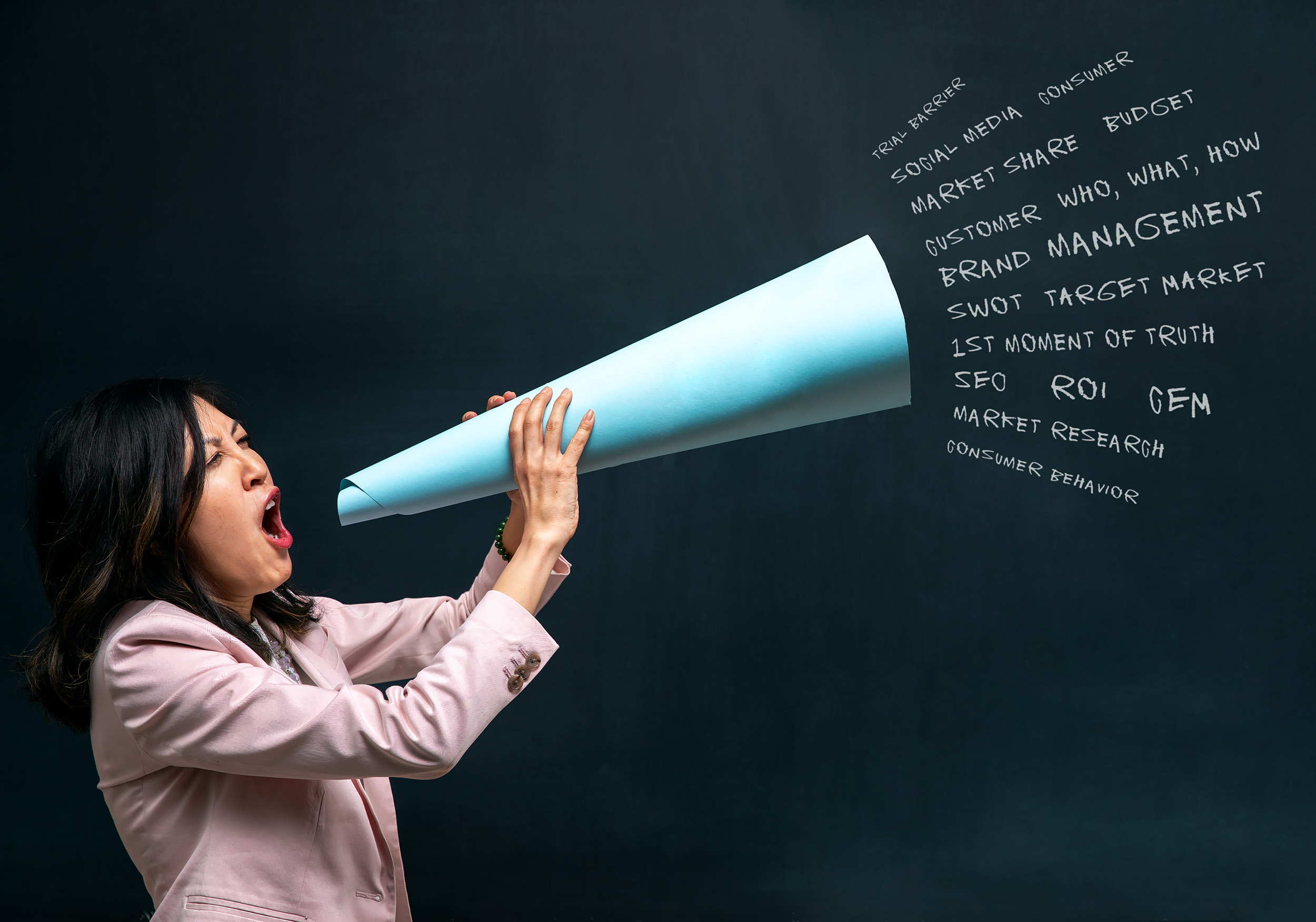 Sherry Berkin Yelling Marketing Terms