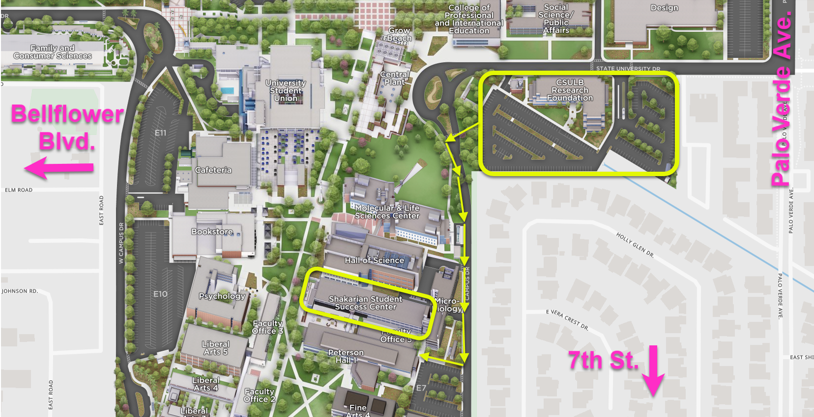 SOAR Parking Map