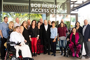 Bob Murphy and the team at the Student Success Center Openin