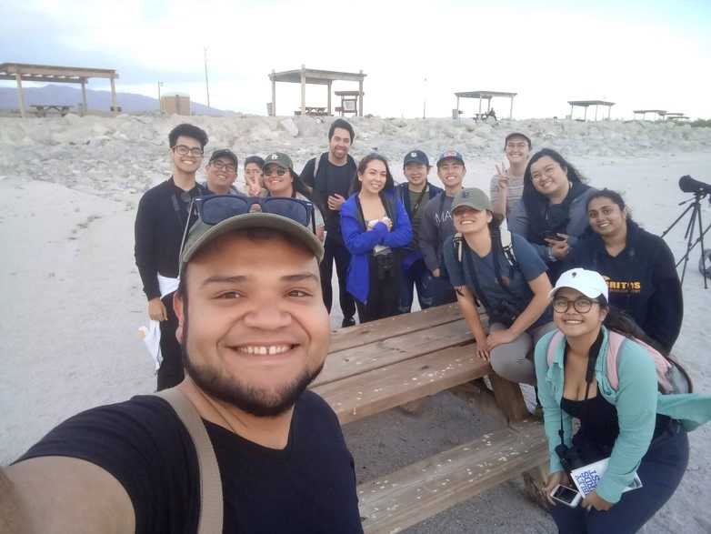 Students at Salton Sea