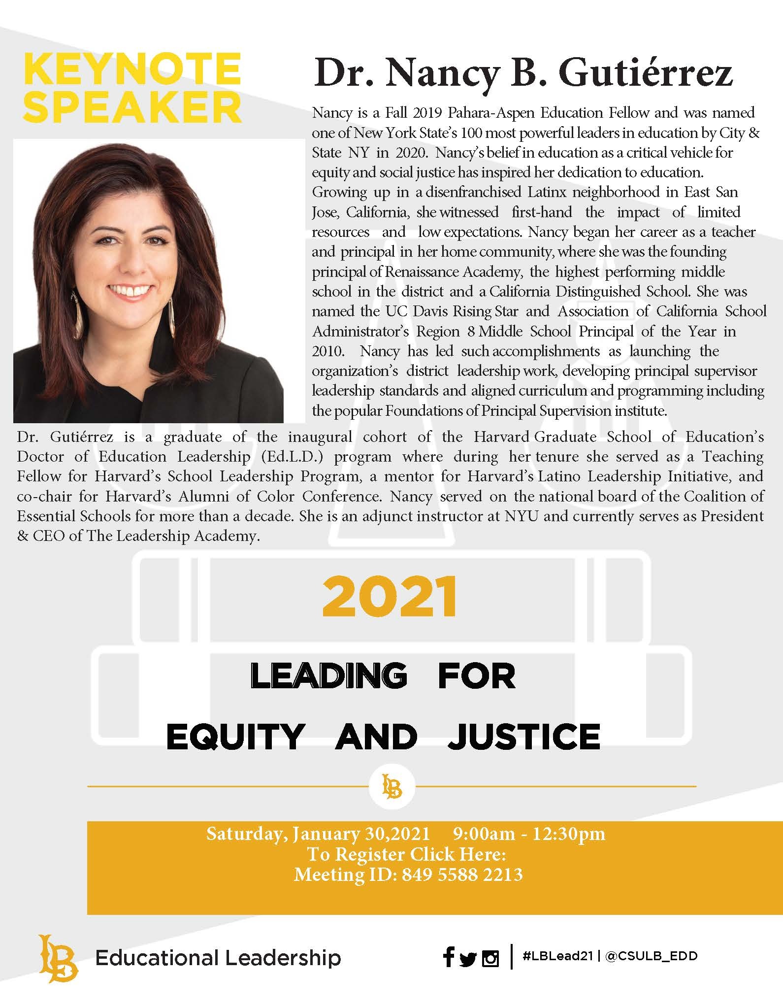 2021 Educational Leadership Symposium Directory California State