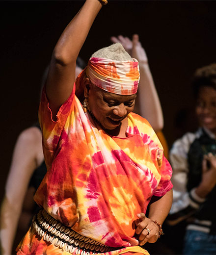 African Dancers perform