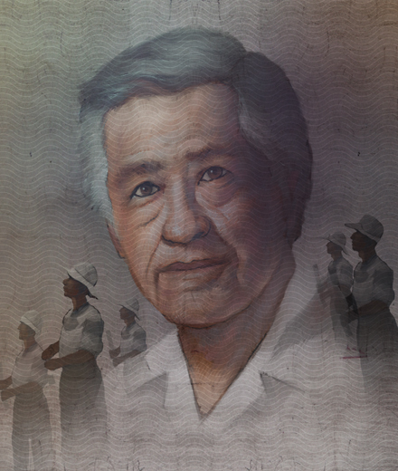 Cesar Chavez illustration