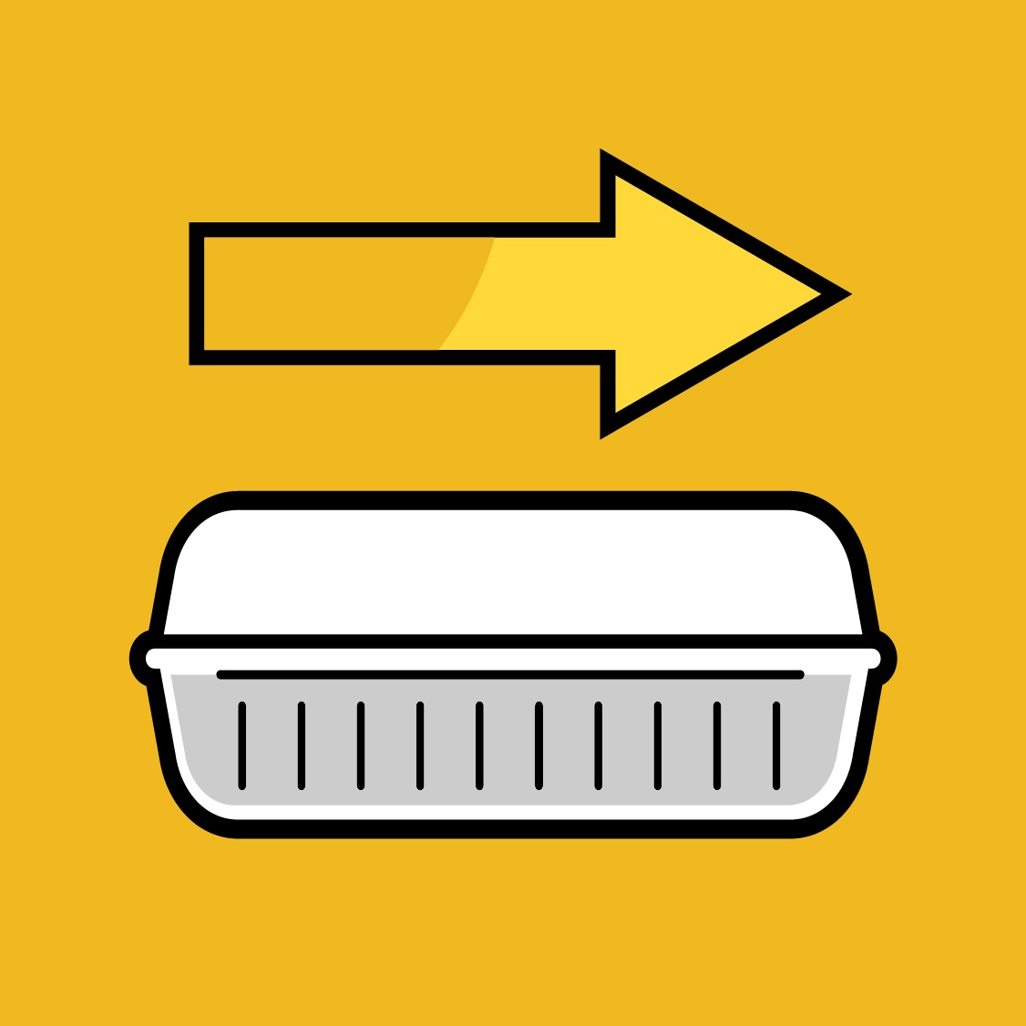 Place Holder Image To-go container